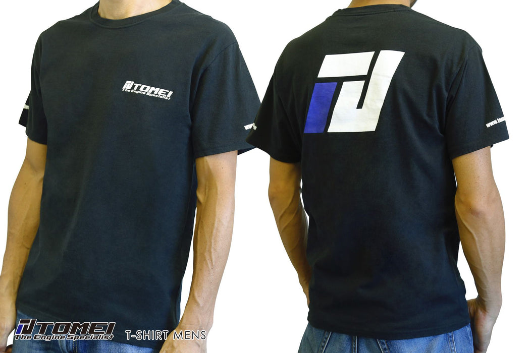 Tomei USA Men's T Shirt New Tomei Logo - Medium Size - BlackTomei USA