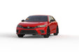 Rally Armor 2022 Honda Civic (Incl. Si/Sport/Touring) Red UR Mud Flap w/ White LogoRally Armor