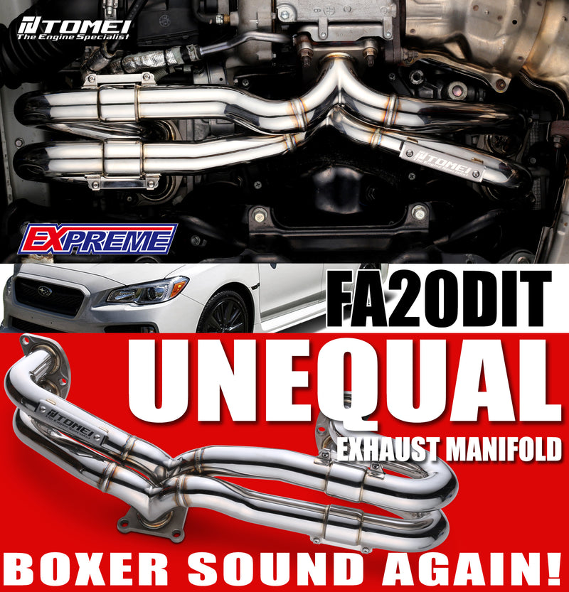 Tomei Expreme Unequal Length Exhaust Manifold for 2015+ Subaru WRX FA20DITTomei USA