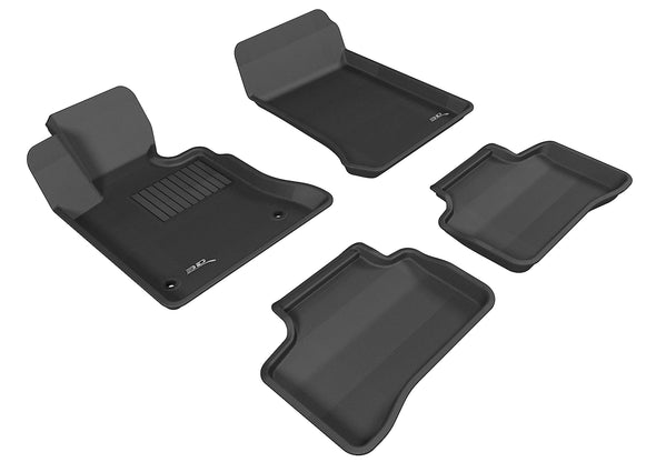 3D Floor Mat For MERCEDES-BENZ GLK 350 (X204) 2010-2012 KAGU BLACK R1 R2