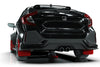 Rally Armor 17-21 Honda Civic Sport & Touring (Hatch) Red UR Mud Flap w/ Black Logo