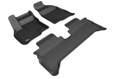 3D Floor Mat For CHEVROLET BOLT EV 2017-2022 KAGU BLACK R1 R2