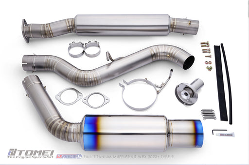 Tomei Expreme Titanium Exhaust System Type-R Single For 2022+ WRX FA24DITTomei USA