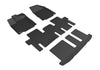 3D Floor Mat For INFINITI QX60 2014-2020 / JX 2013 KAGU BLACK R1 R2 R3