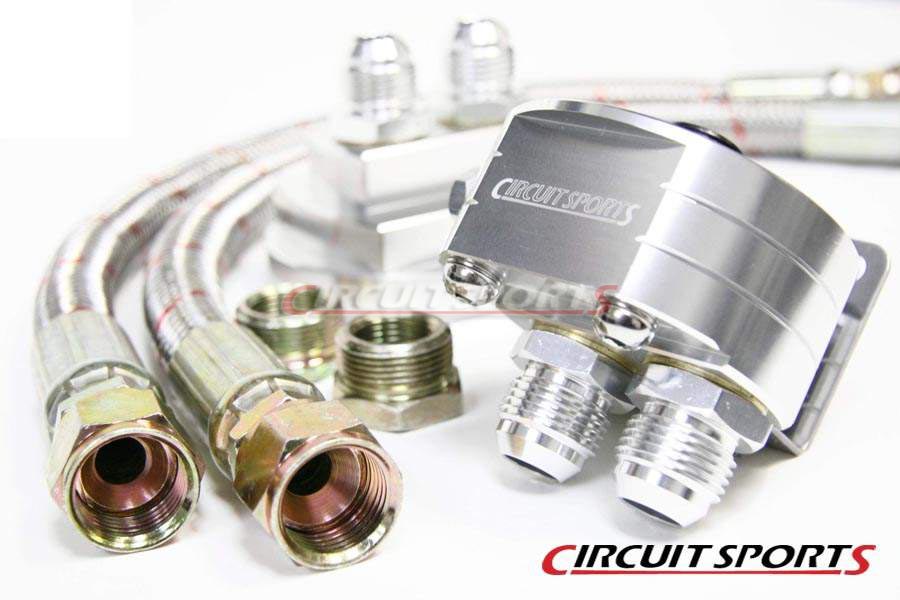 Circuit Sports Oil Filter Relocation Kit for Nissan S13 S14 S15 SR20DET KA24DE