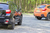 Rally Armor 13-17 Subaru XV Crosstrek Black Mud Flap w/ Orange Logo