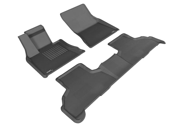 3D Floor Mat For BMW X5 (F15) 2014-2018 / X6 (F16) 2015-2019 KAGU BLACK R1 R2