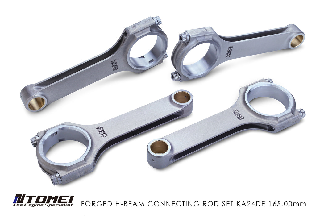 Tomei USA Forged H-Beam Connecting Rod Kit For Nissan KA24DE - 165.0mm (STD)