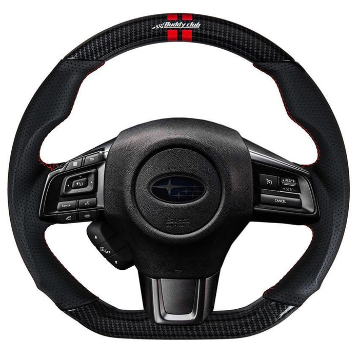 Buddy Club Sport Steering Wheel Carbon Style for 2015+ Subaru WRXBuddy Club