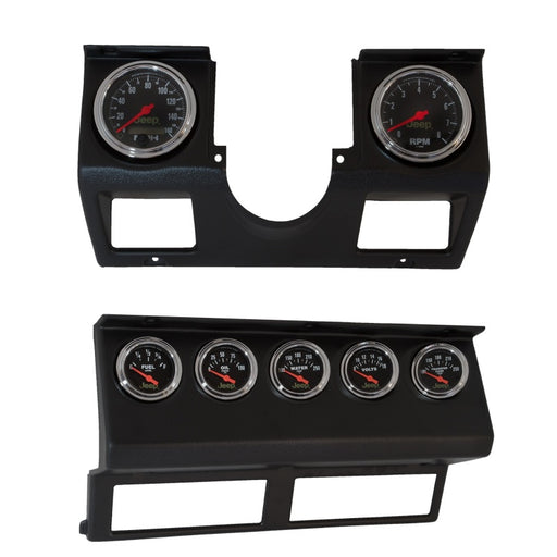 Autometer 87-96 Jeep Wrangler YJ 7pc Direct-Fit Dash Gauge KitAutoMeter