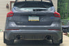Rally Armor 12-19 Ford Focus ST / 16-19 RS Red Mud Flap w/ White Logo