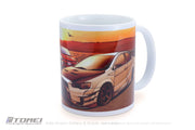 Tomei x Osamu Aida Ceramic Coffee Mug EVO Sunset Lake KawaguchiTomei USA
