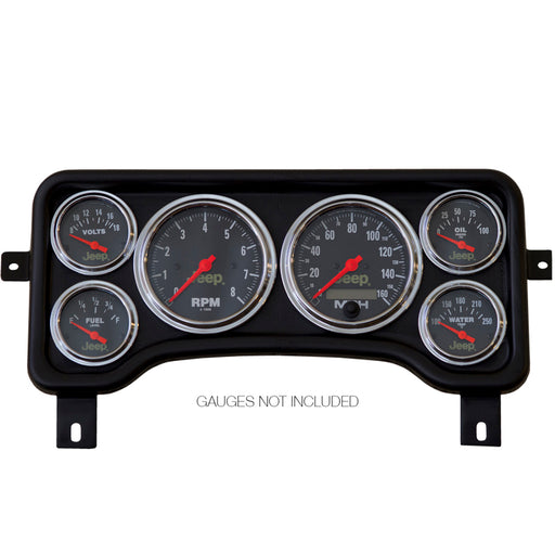 Autometer Jeep TJ/XJ Direct Fit Dash Panel 6 Gauge 3 3/8in x2 / 2 1/16in x4AutoMeter