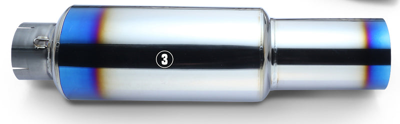 Tomei Exhaust Replacement Part Muffler #3 For Q60 TB6090-NS21BTomei USA